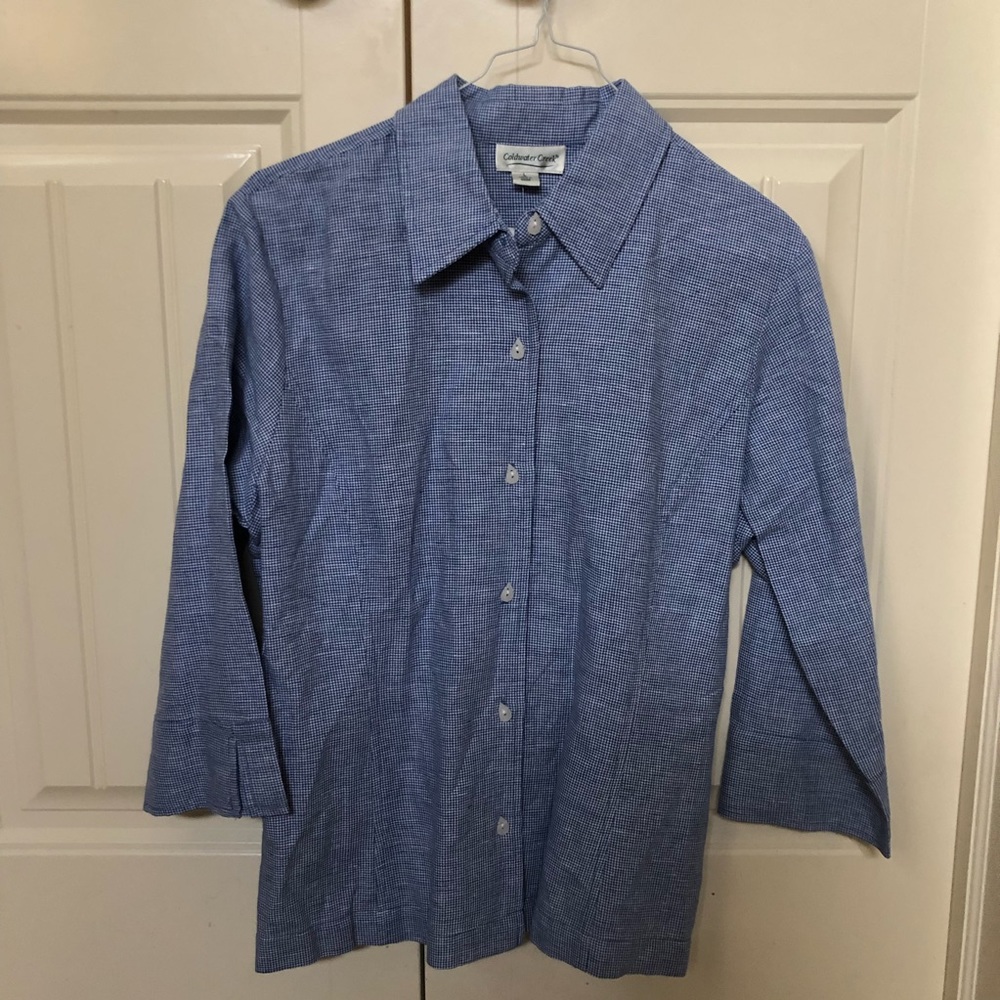Coldwater Creek Button Down Blouse - Picture 2 of 14